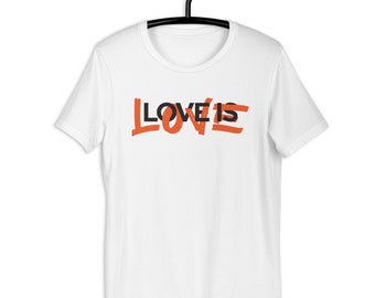Love Is Love Pride Shirt for All Genders, Pride Month Gifts, Love Always Wins, Pride Merch, Love Quote Tee, LGBTQ+ Community, Queer Tees