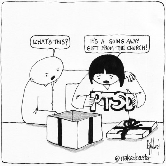 Dessin Anime De Ptsd Deglise Etsy