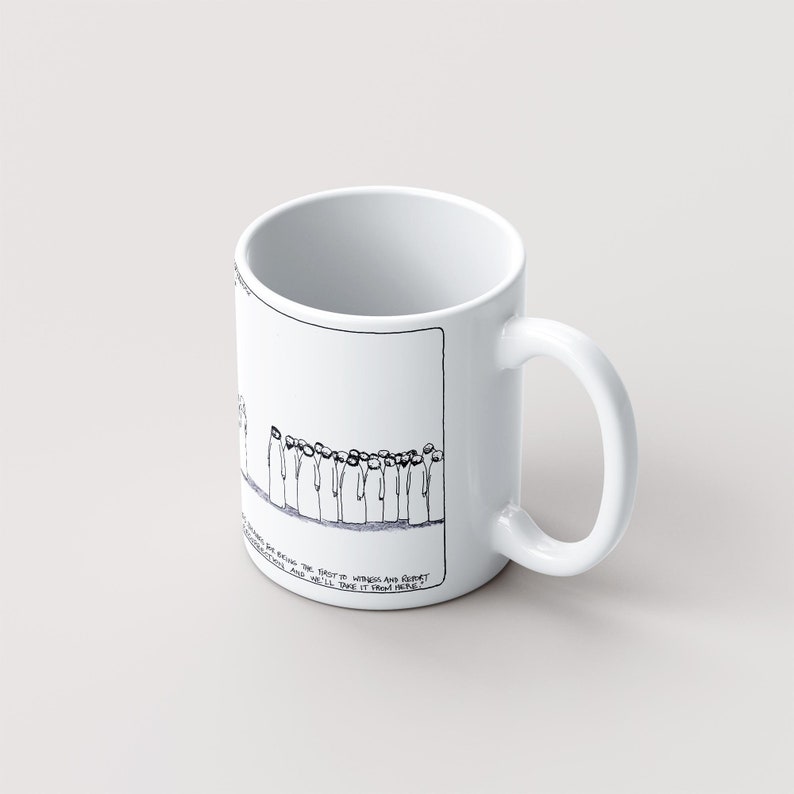 Christian Mansplaining: Women and the Resurrection Mug, Feminism Coffee Cup, Female Church Leaders, Progressive Pastor Gift, Christian Gift image 7