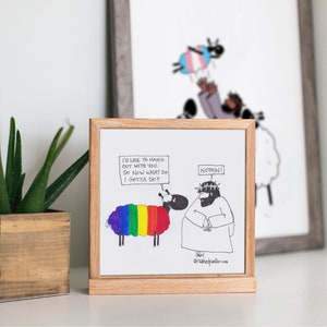 You Don't Gotta Do Nuthin' Cartoon Print | Physical Wall Art | Gay