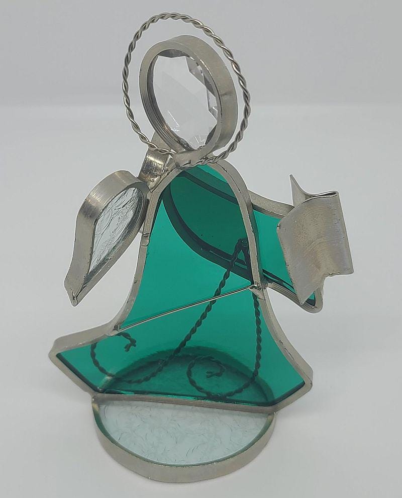 Stained Glass Musical Orchestra Angels Collection (4 Angels) - Etsy