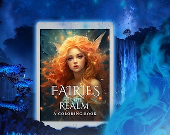 Fate del Regno: Un'incantevole fuga da colorare per gli amanti del fantasy e i sognatori (Scaricabile in formato stampabile)