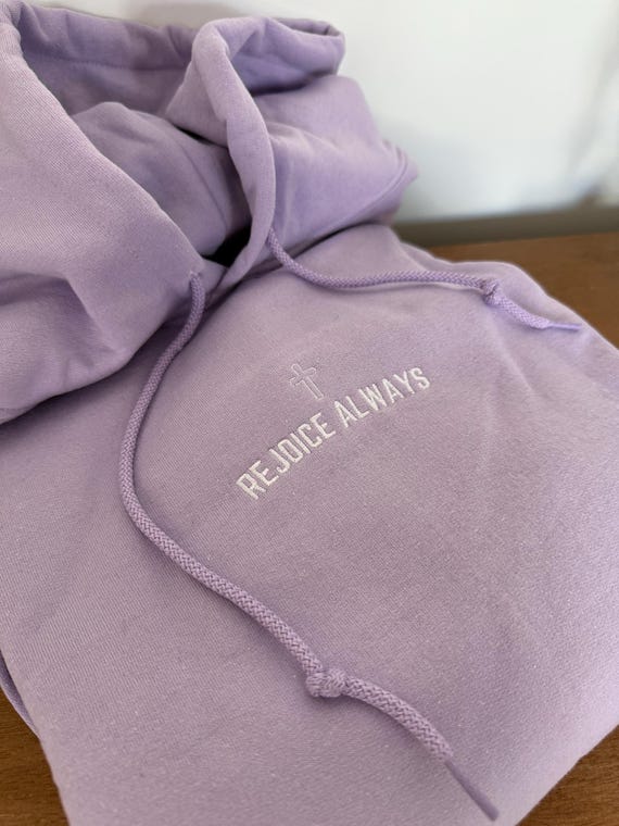 Embroidered Cross Christian Hoodie Bible Verse Hoodie for Women Religious Gifts Cute Jesus Pullover Jesus Saves Sweatshirt Embroidered