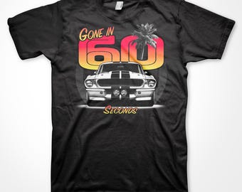 Gone in 60 Seconds Movie 1967 Ford Mustang Shelby GT 500 T-Shirt
