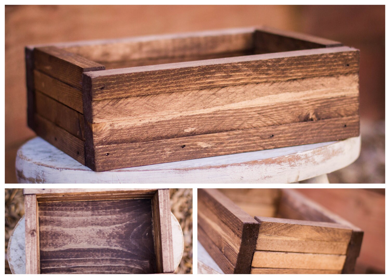 Wood Candle Box Custom Sizes/Colors Available Etsy