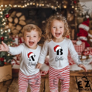 Family Christmas Pyjama Sets - Chrismas PJs - Personalised Christmas Pyjamas - Full PJ Set - Family Matching Pyjamas - Christmas eve box