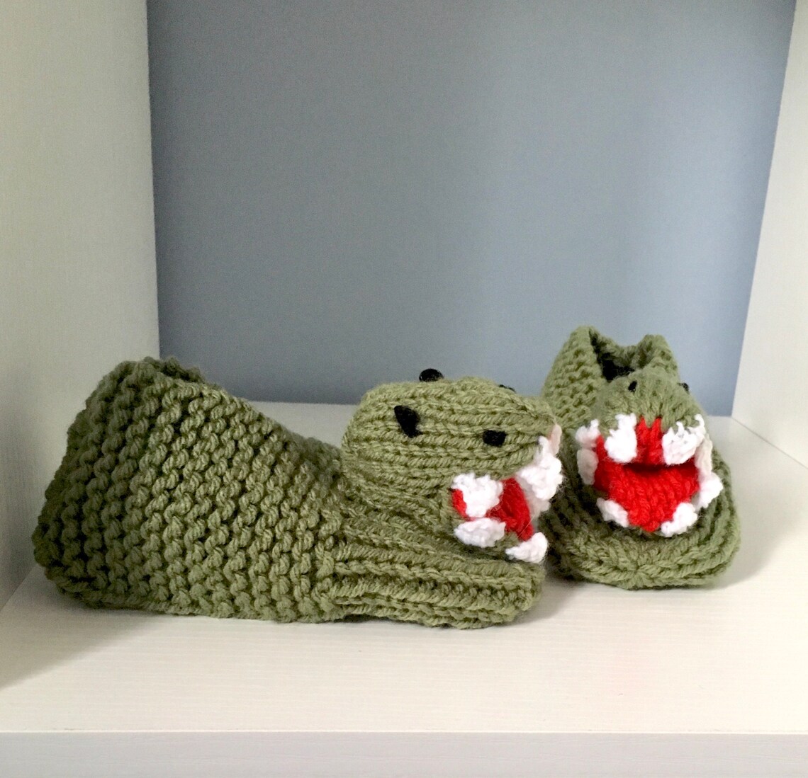 Trex Slippers Dinosaur Slippers Childrens Slippers Etsy