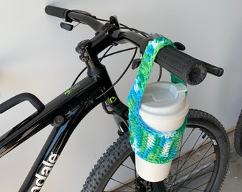 Cup Carrier for Bike Cup Cozy Cup Sleeve Cup Sling Coffee Cup Cozy Handle Bike Handlebars Bike Carrier