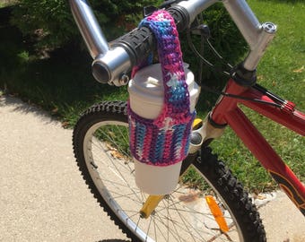 Bicycle Accessory Coffee Sleeve Sling Cup Cozy with Carrying Handle