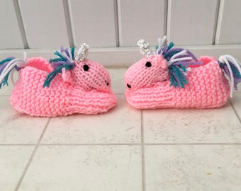 Unicorn Slippers Animal Slippers Baby Unicorn Slippers Baby Slippers