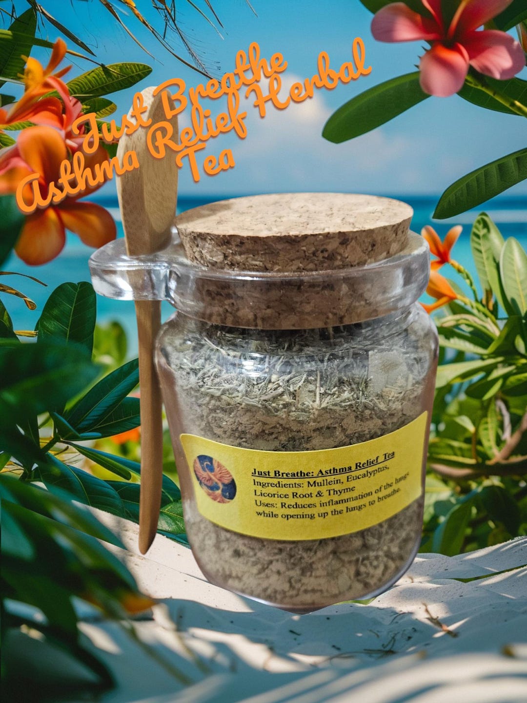 Just Breathe:asthma Relief Herbal Tea - Etsy