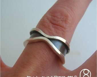 Sterling Silver Ring - Framing an Encounter