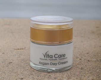 Crema de día con aceite de argán orgánico 50 g
