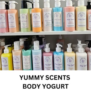 YUMMY SCENTS Body Yogurt 8oz