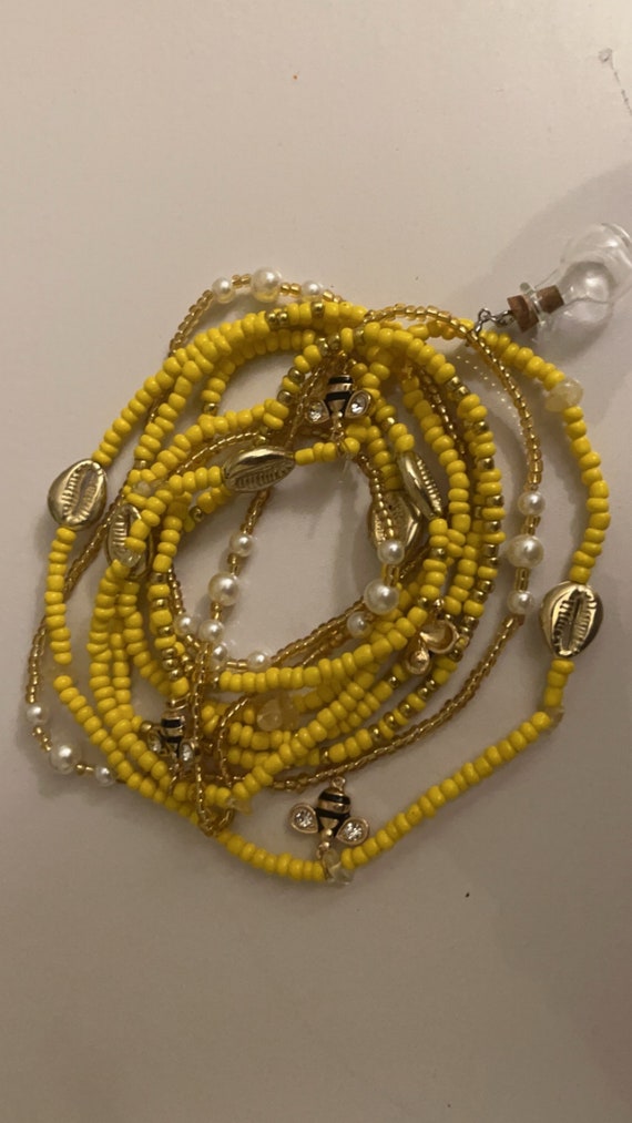 Oshun Inspired Waist Beads Set of 3 Etsy