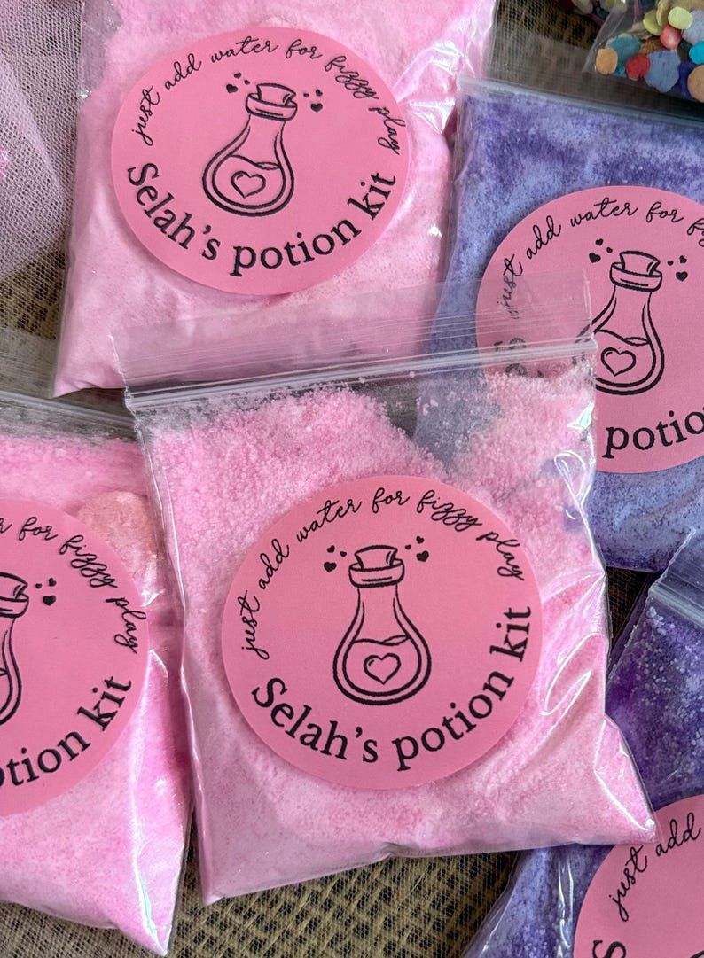 Fizzing Potion Play Kit | Sensory Activity | Birthday Parties ...