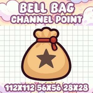 Bell Bag Channel Point Icon for Twitch Streamers