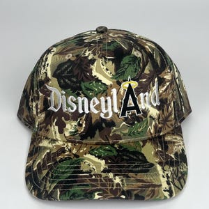 Disneyland Angels Camo Hat: Bestickte LA Baseball Cap-Dad Mütze