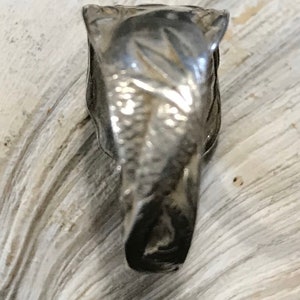 Mermaid sterling silver wrap ring image 7