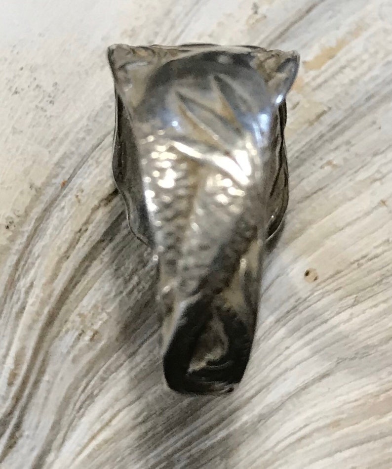 Mermaid sterling silver wrap ring image 7