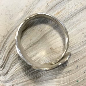 Mermaid sterling silver wrap ring image 2