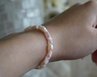 Pearl & Shell Bracelet | Beaded Bracelet | Handmade Bracelet | Jewelry | Handmade Jewelry | Nautical Jewelry | Beaded Jewelry