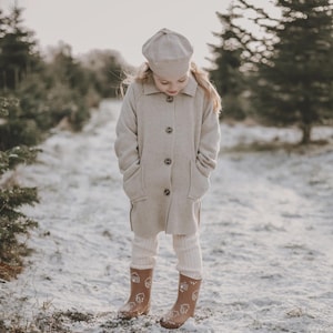 Premium Woolen Overcoat, Woolen Overcoat, Kids Jacket, Cozy Winter Outfit, Woolen Kids Overcoat, Toddler winter Jackets