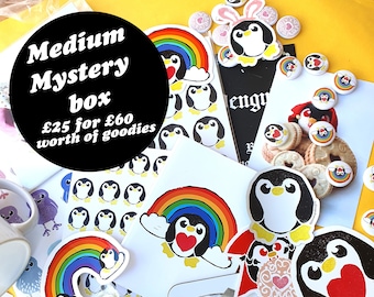 Medium Mystery Box - Including Notebooks, Stickers and More
