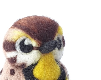 Meadowlark Needle Felted Bird