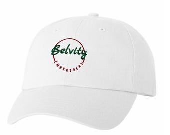 Personalized Embroidered Cotton Baseball Cap: Custom Logo, Text, Designs