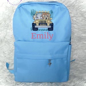 Sac à dos personnalisé pour tout-petit avec motif brodé - Cartable pour la maternelle - Cadeau idéal pour les tout-petits - Livraison rapide