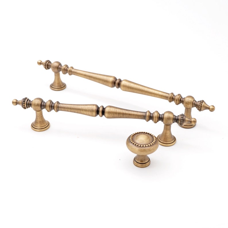Christmas Knobs For Kitchen Gold Bow Drawer Pulls 8-Pack - Solid Brass  Cabinet Handles Vintage Dresser Knobs Bow Knobs Brushed Gold Cabinet Knobs