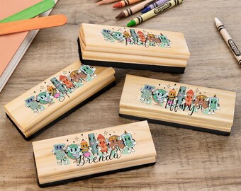 Personalized Custom Blackboard Eraser, School Supplies, Writing Supplies, Teacher Appreciation, Teacher Gift, Personalized Gift,Gift for Her