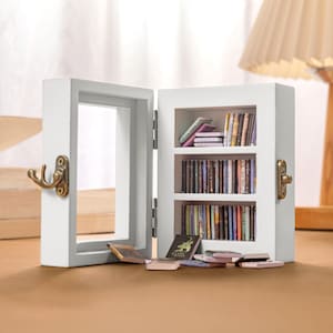 Personalized Anxiety Bookshelf with Mini Books, Book Accessories, Home Decor, Teacher Gifts, Book Lover's Gifts, Gifts for Reader, Gifts image 3