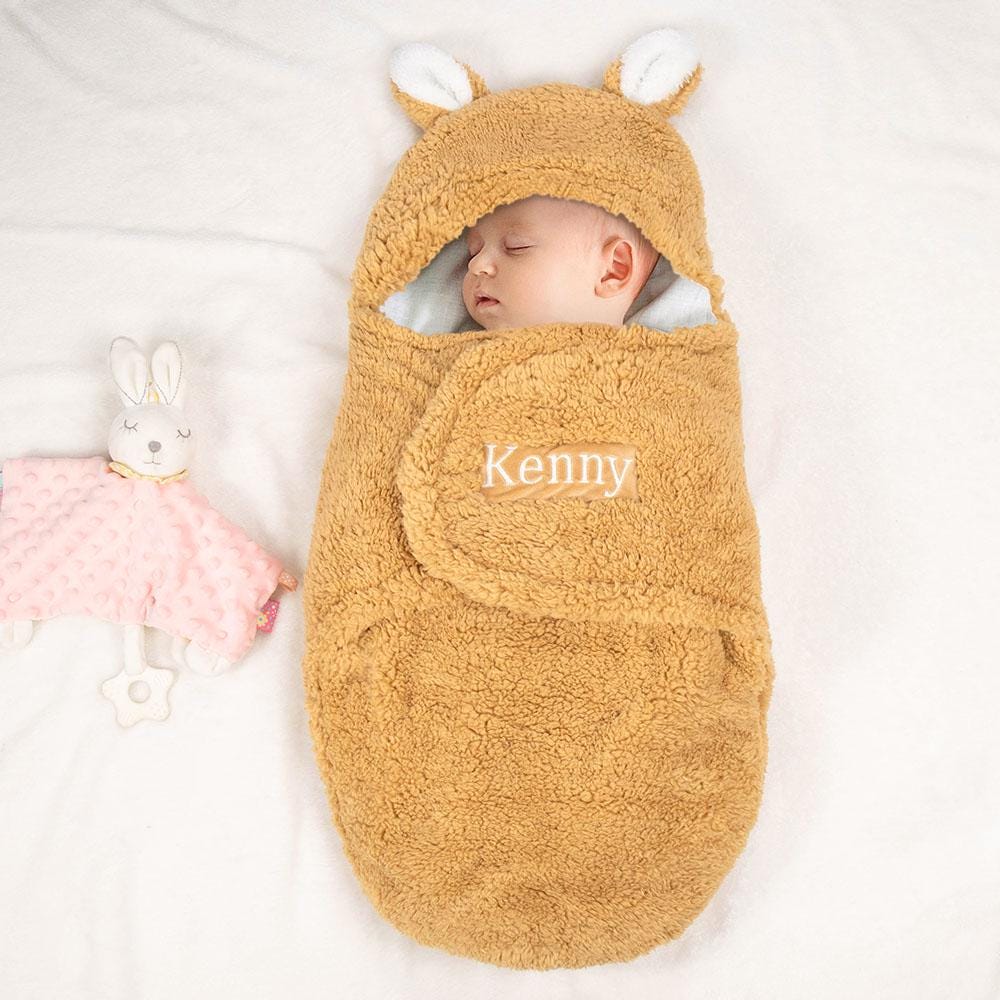 Narwhal Swaddle Babies Plush Toy Keepsake And Baby Sling Carrier