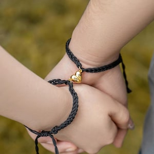 Personalized Couple&#39;s Bracelets,Couples Jewelry,Matching Bracelets for Couples,Valentine&#39;s Day Gift,Anniversary Gift,Personalized Gift,Gifts
