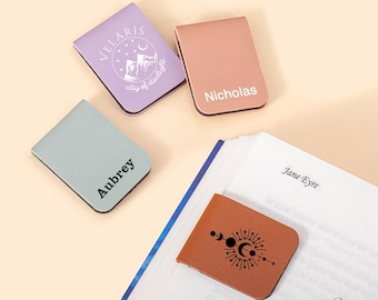 Personalized Magic Magnetic Bookmark, Name Bookmark, Personalized Gift, Reader Gift, Back to School Gifts, Gift for Her, Gift for Book Lover