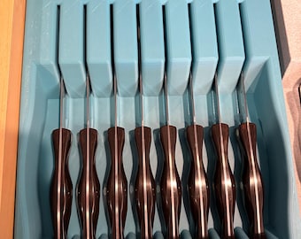 8 Slot Kitchen Knives Organizer