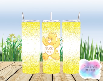 Swear Bär 20 Unzen Becherverpackung, PNG, Sublimation, digitaler Download