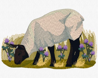 Personalised Sheep Embroidered Towels Sheep 11