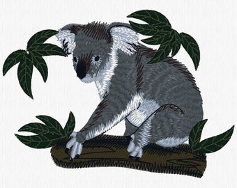 Serviette De Bain Koala Etsy