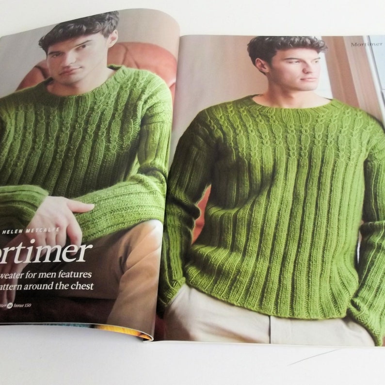 11 great Knitting Patterns Issue 150 The Knitter Magazine