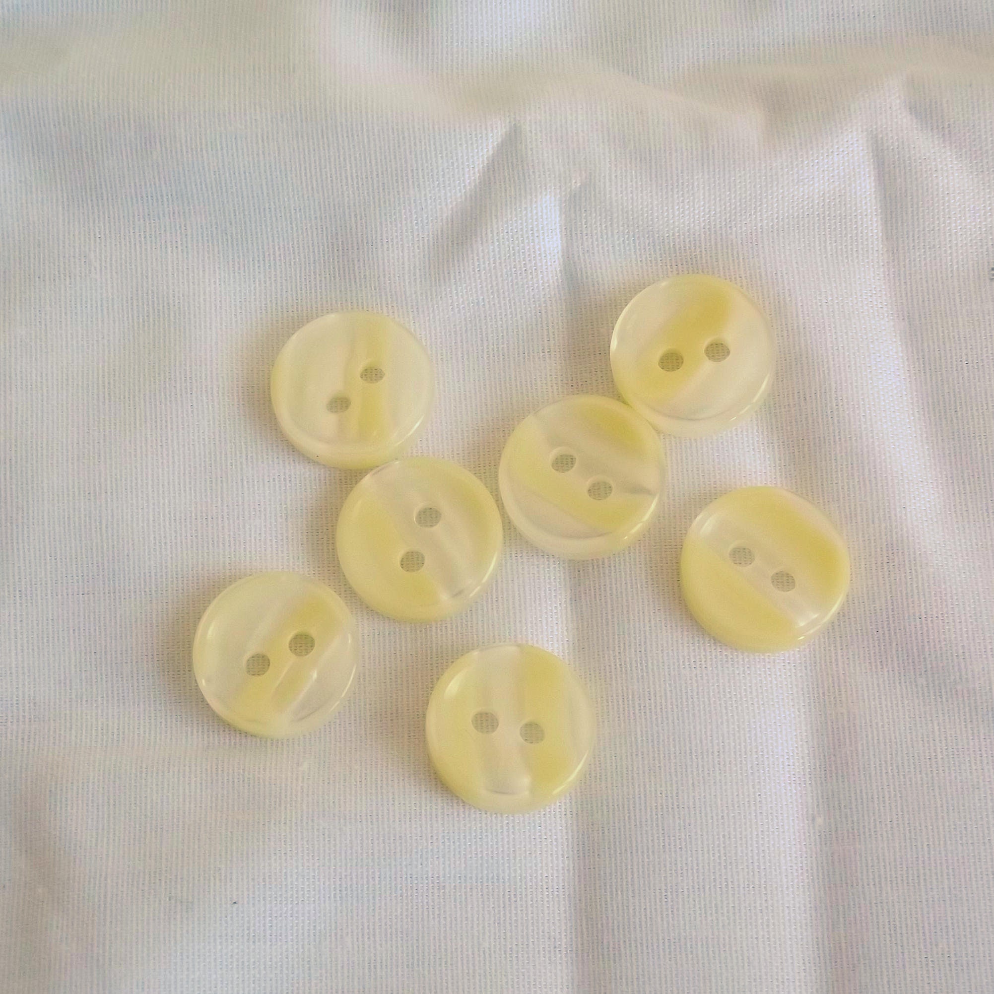 Lemon Buttons Lemon shaded 2 hole Buttons 12mm Buttons 2 | Etsy