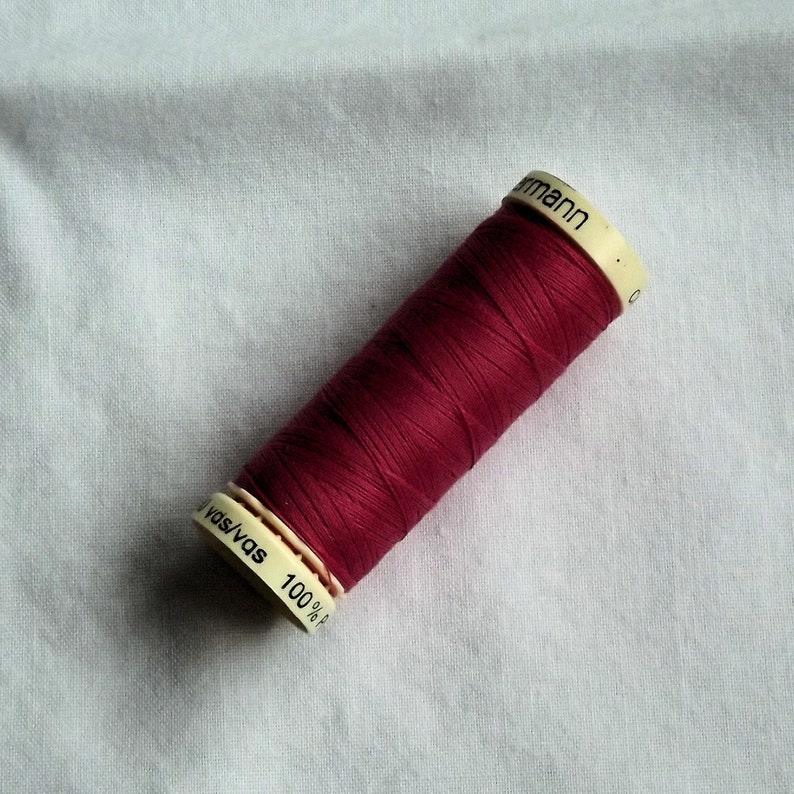 Burgundy Gutermann Sew All thread Colour 890 Burgundy Thread Various spool sizes