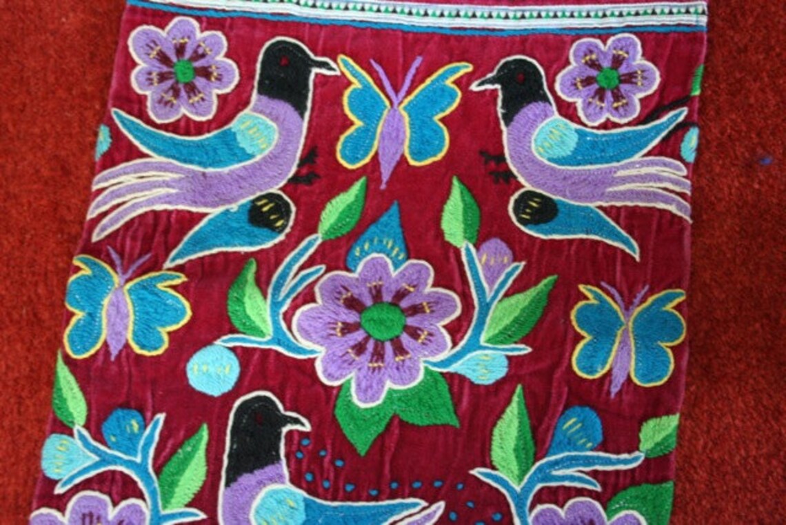 Textiles Hmong Panel/ Hmong / Miao Fabric / Hmong Embroidery Etsy