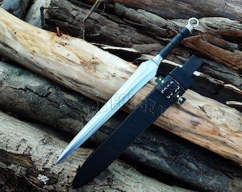 Hand Forged Gladius Sword 27&quot; | Spring Steel 5160 Oil Quenched Blade | Short Sword | Medieval Sword | Double Edge Sharp Sword | Wooden Case