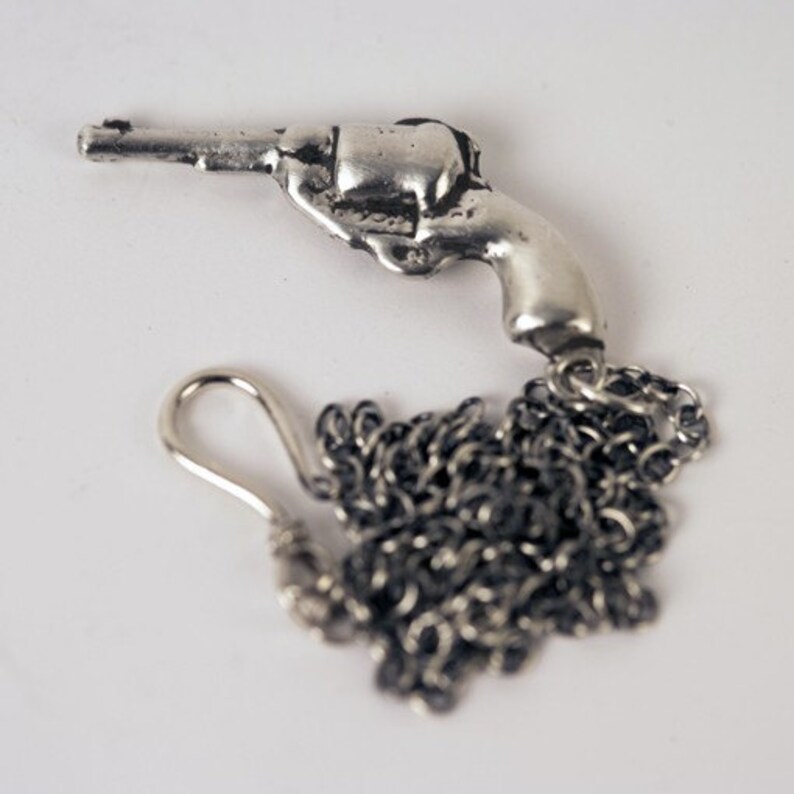 Gun Necklace Etsy