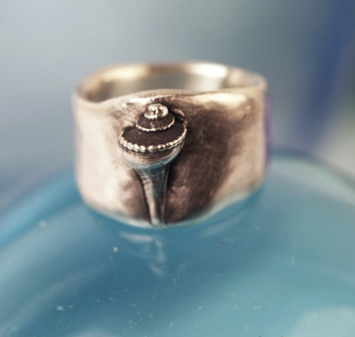 Seashell Ring Etsy