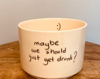 Handmade Ceramic Mug, Funny Coffee Mug, Unique Gift Ideas, Homemade Ceramic, Matcha Cup, Cappuccino Mug, Latte Mug