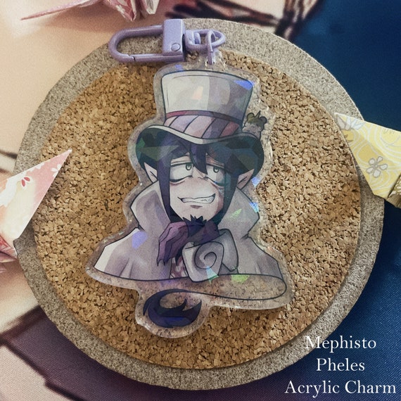 Mephisto Pheles ||Acrylic Charm - Blue Exorcist||